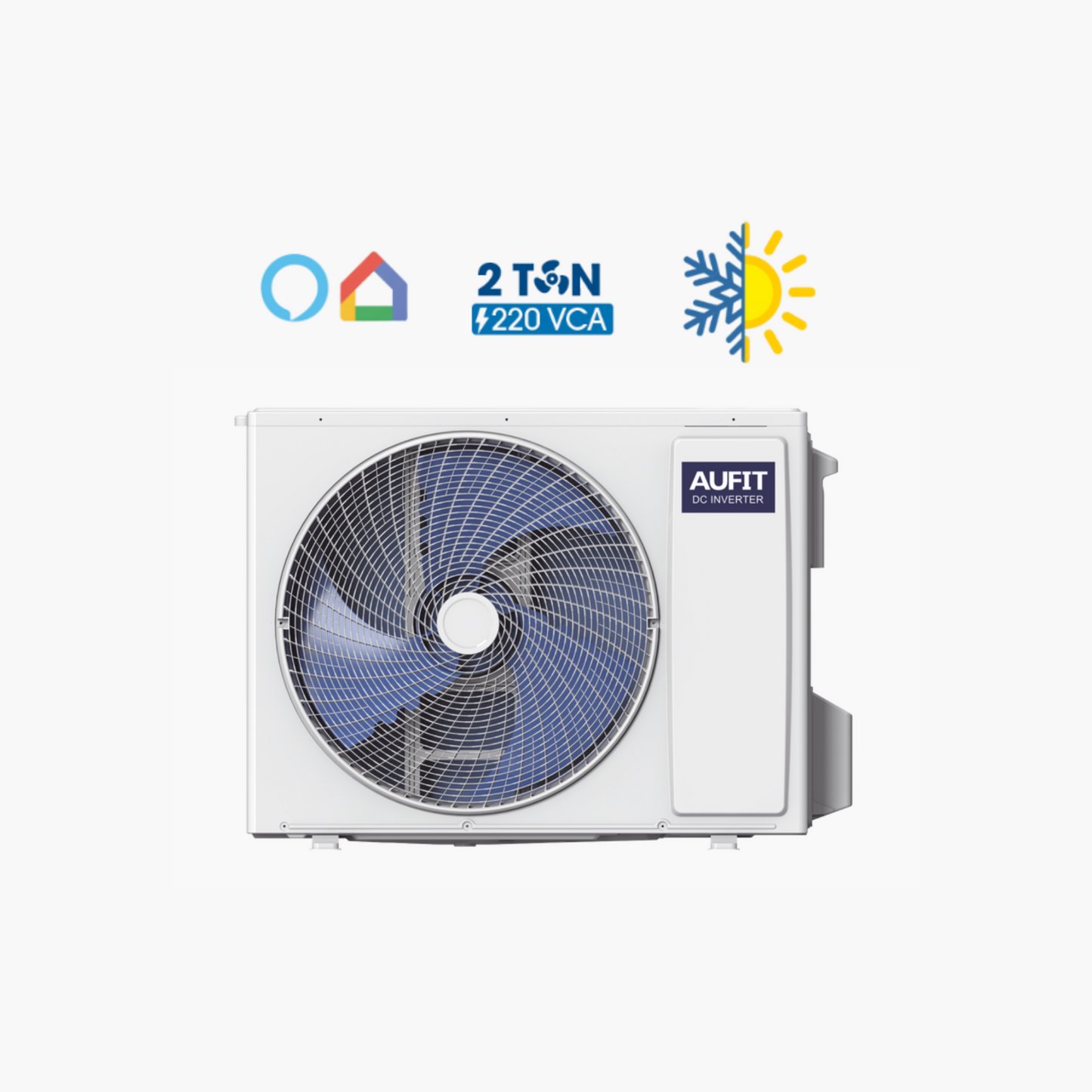 Minisplit 2 Ton Inverter 220Vca Frio y Calor