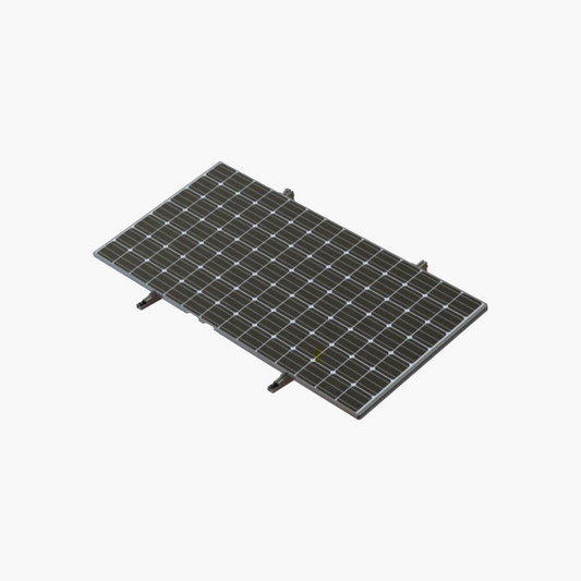 Montaje Para Piso de Concreto Para un Modulo Fotovoltaico de 450 a 660W