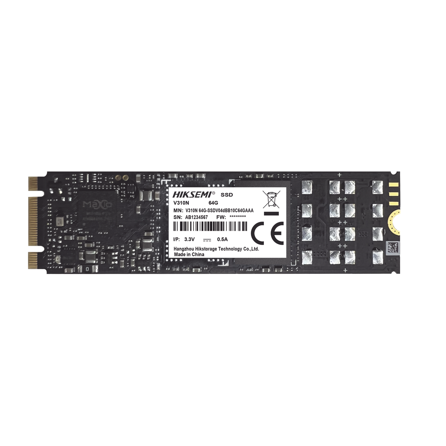 SSD M.2 para Videovigilancia Móvil / 512 GB