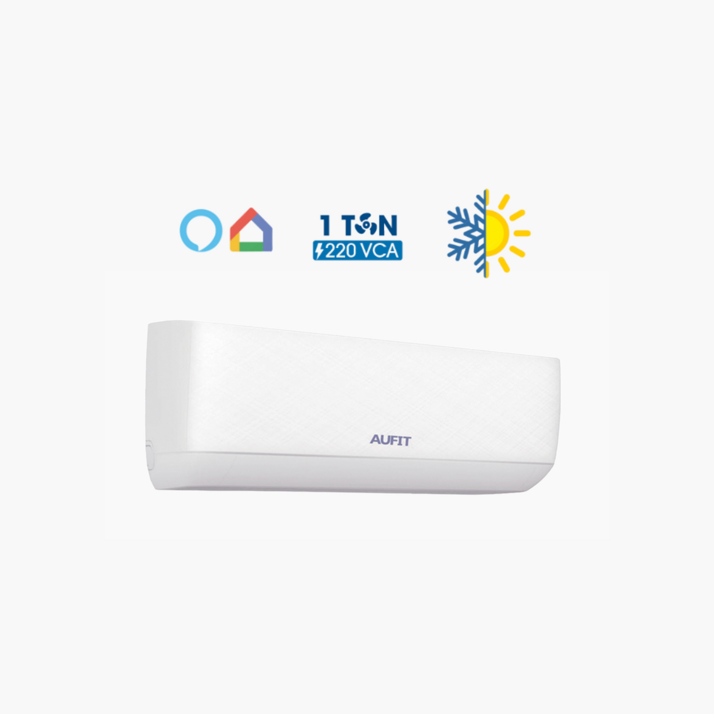 Minisplit 1 Ton Inverter 220Vca Frio y Calor