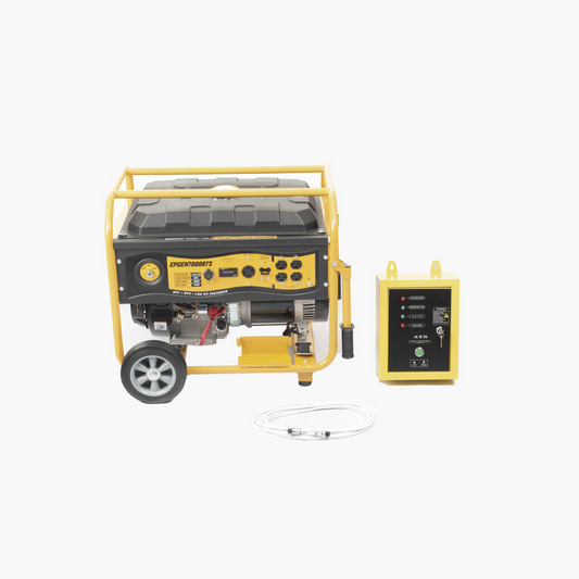 Generador a Gasolina 6.5kW, 220Vac 2 Fases con Arranque Automatico