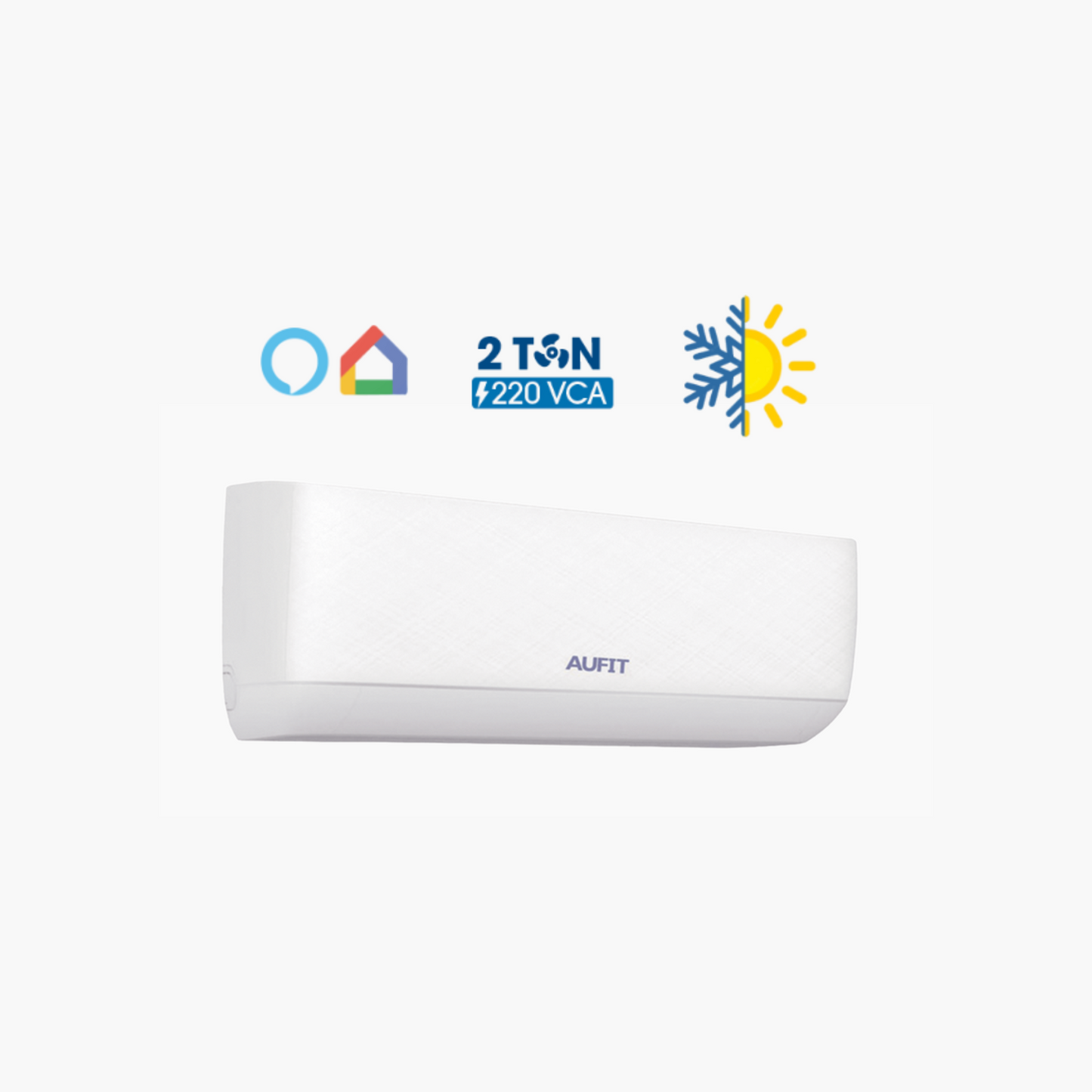 Minisplit 2 Ton Inverter  220Vca Frio y Calor