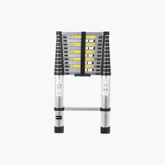 Escalera Telescópica de Aluminio de 3.8 Metros de Altura