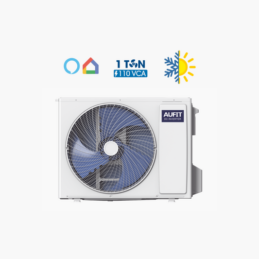 Minisplit 1 Ton Inverter 110Vca Frio y Calor