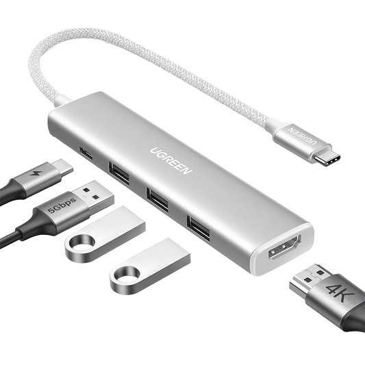 HUB USB-C (Docking Revodok) 5 en 1