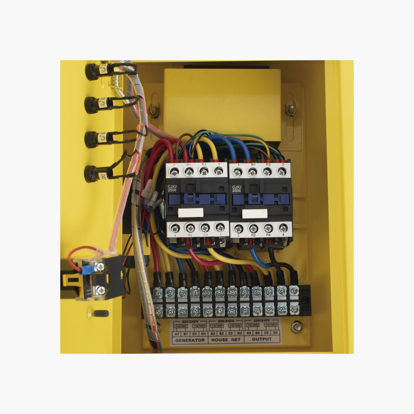 Generador a Gasolina 6.5kW, 220Vac 2 Fases con Arranque Automatico