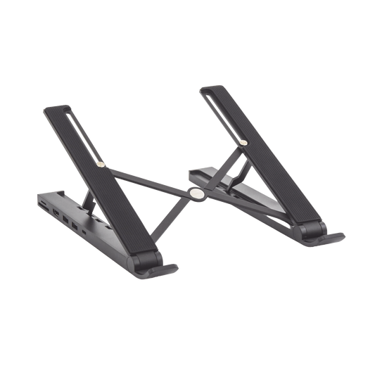 HUB (Docking Station) 5 en 1 con Soporte para Laptop