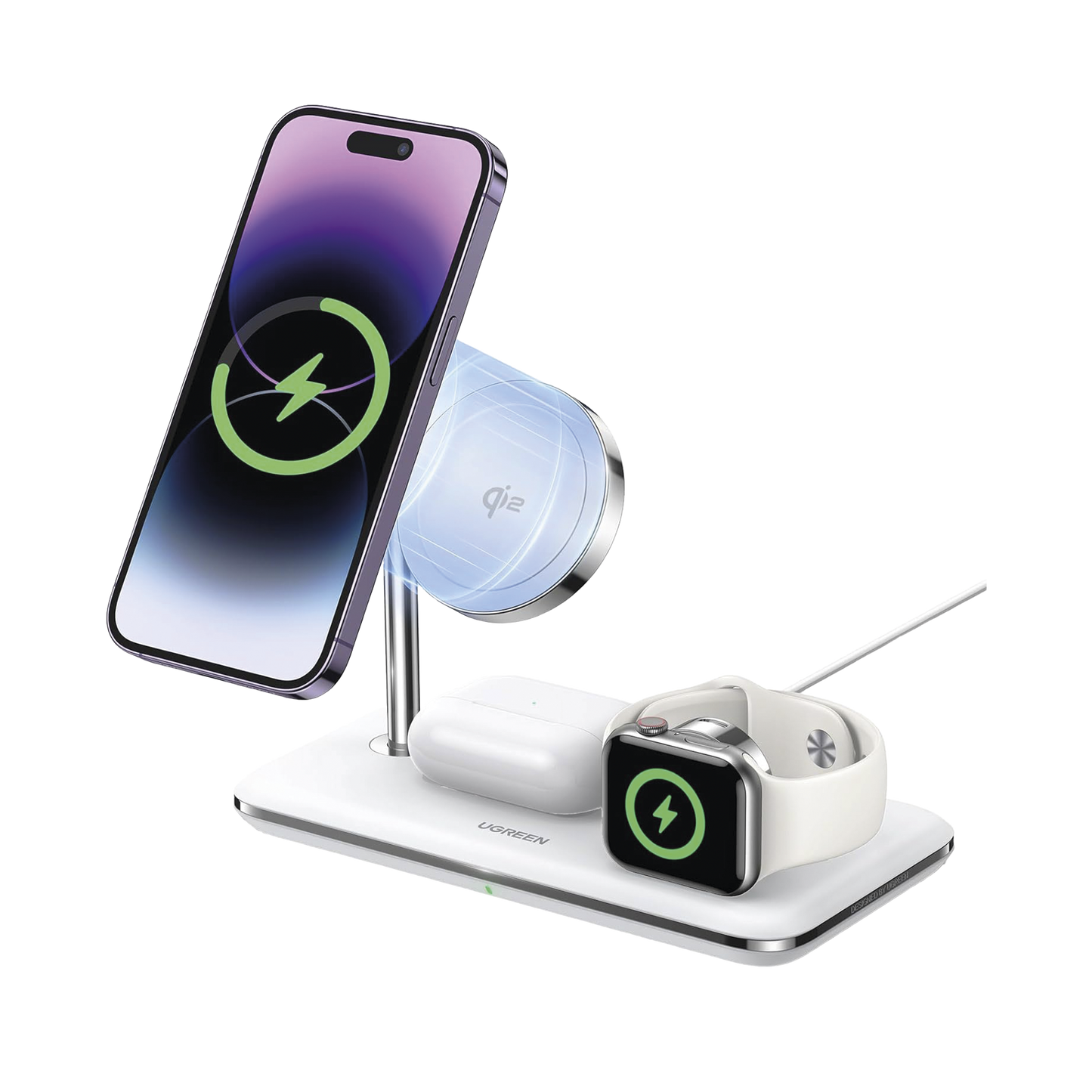 Cargador Inalámbrico MagSafe 3 en 1