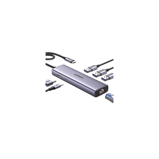 HUB USB-C (Docking Revodok) 6 en 1