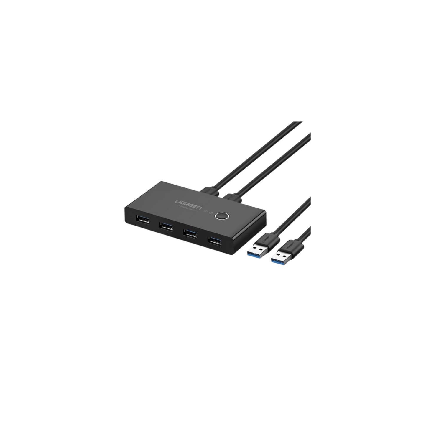 Conmutador USB para Compartir 4 Puertos USB 3.0 a 2 PC