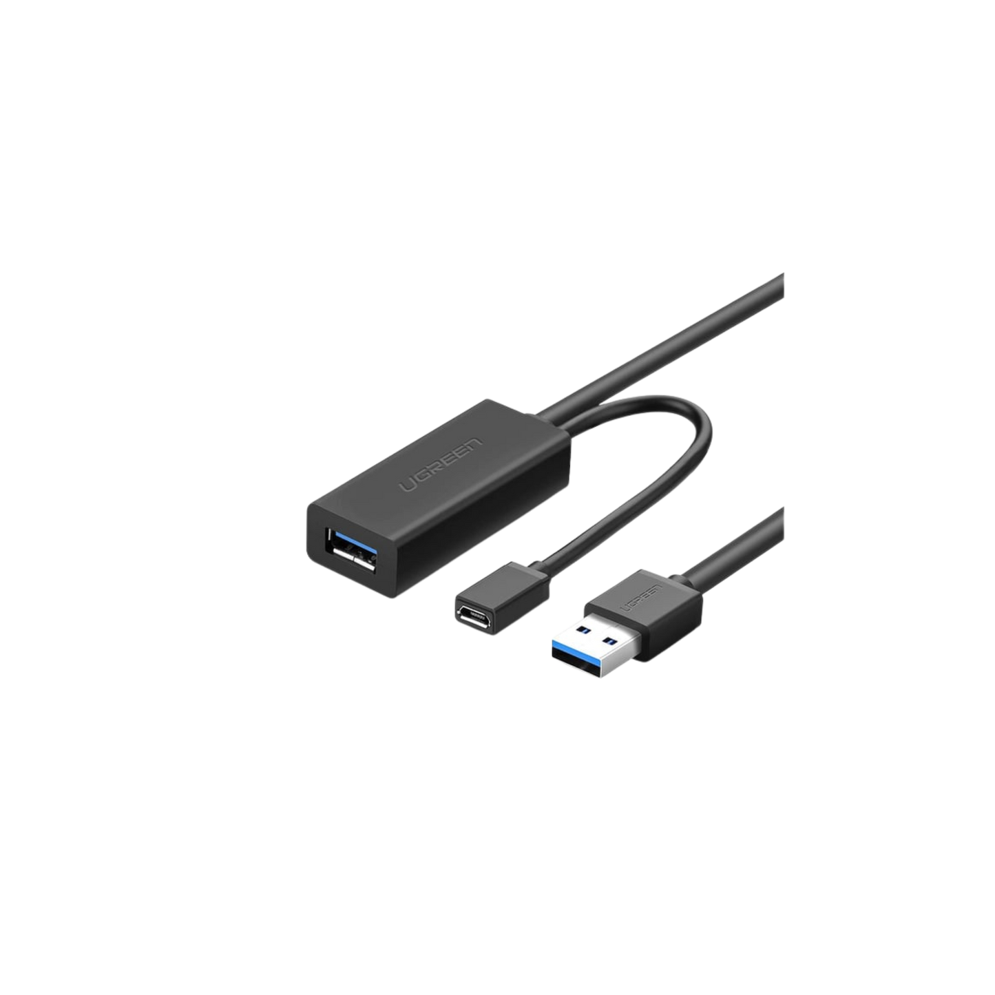 Cable de Extensión Activo USB 3.0 con puerto de alimentación Micro USB