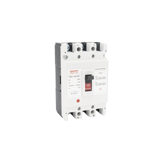 Protección Térmica/ Interruptor 3P, 20A, Corriente Alterna 690 V CA Trifásica