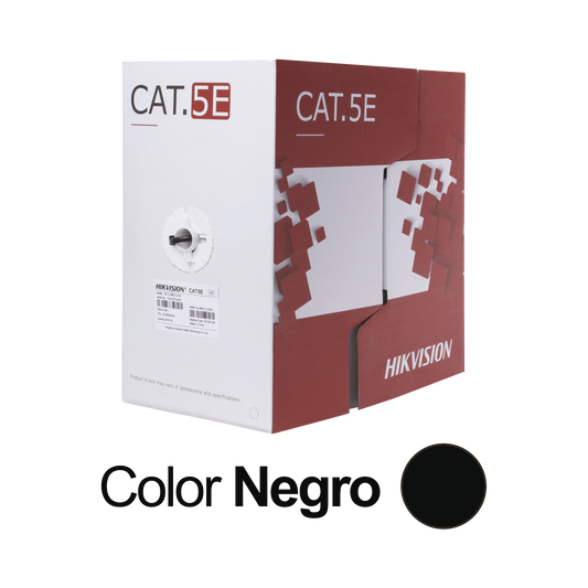 Bobina de Cable UTP 305 Mts Cat 5E (24 AWG)