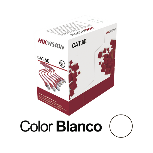 Bobina de Cable UTP 305 Metros Cat5E (24 AWG)