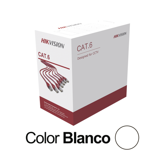 Bobina de Cable UTP 305 Mts Cat 6 (24 AWG)