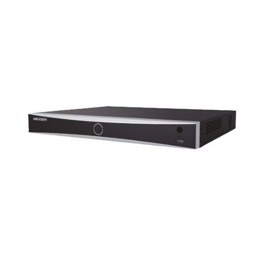 NVR 12 Megapixel (4K) [Acusearch] / 8 Canales IP / 8 Puertos PoE+ / ACUSENSE / Reconocimiento Facial / POS / 2 Bahías de Disco Duro / HDMI en 4K / Alarmas I/O