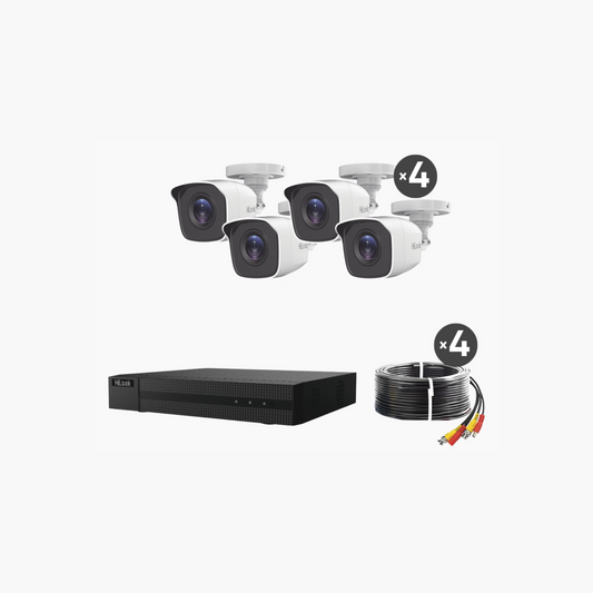 KIT TurboHD 1080p 4 Cámaras DVR 8 Canales