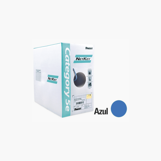 Bobina de Cable UTP 305 m. de Cobre Categoría 5e (24 AWG)