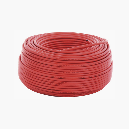 Cable Fotovoltaico Cobre Rojo 6AWG 100m