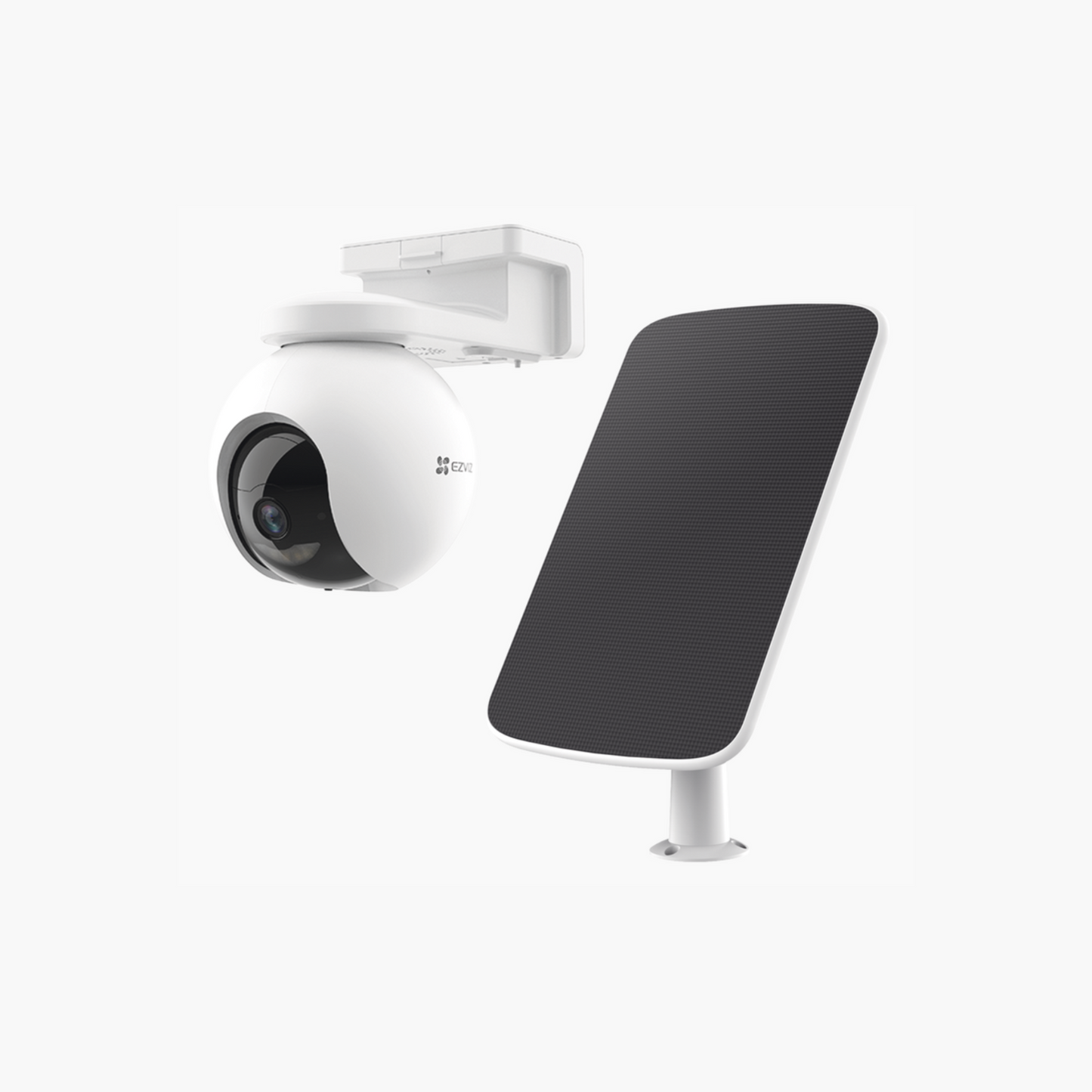 Kit de Cámara PT de Batería Recargable y Panel Solar